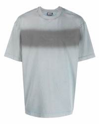 hellblaues T-Shirt mit einem Rundhalsausschnitt von Diesel