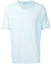 hellblaues T-Shirt mit einem Rundhalsausschnitt von ESTNATION