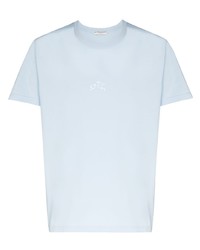 hellblaues T-Shirt mit einem Rundhalsausschnitt von Givenchy