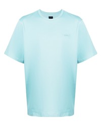 hellblaues T-Shirt mit einem Rundhalsausschnitt von Juun.J