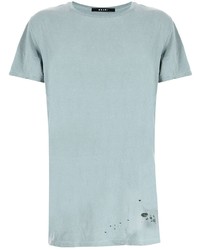 hellblaues T-Shirt mit einem Rundhalsausschnitt von Ksubi