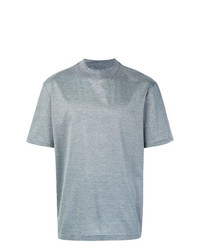 hellblaues T-Shirt mit einem Rundhalsausschnitt von Lanvin