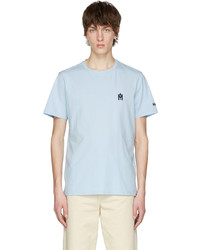 hellblaues T-Shirt mit einem Rundhalsausschnitt von Mackage