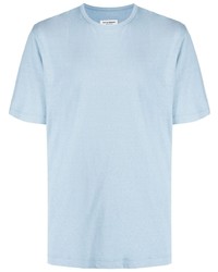 hellblaues T-Shirt mit einem Rundhalsausschnitt von Man On The Boon.