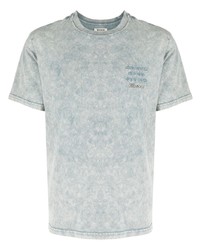 hellblaues T-Shirt mit einem Rundhalsausschnitt von Musium Div.