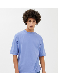 hellblaues T-Shirt mit einem Rundhalsausschnitt von Noak