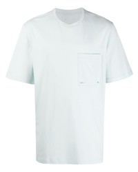 hellblaues T-Shirt mit einem Rundhalsausschnitt von Oamc