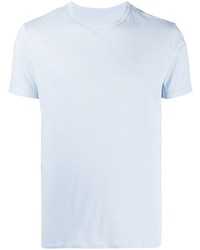 hellblaues T-Shirt mit einem Rundhalsausschnitt von Officine Generale