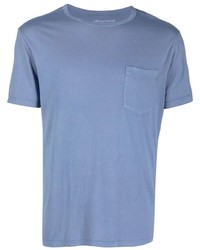 hellblaues T-Shirt mit einem Rundhalsausschnitt von Officine Generale