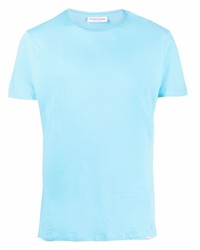 hellblaues T-Shirt mit einem Rundhalsausschnitt von Orlebar Brown