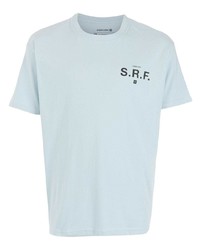hellblaues T-Shirt mit einem Rundhalsausschnitt von OSKLEN
