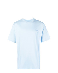 hellblaues T-Shirt mit einem Rundhalsausschnitt von Pressure