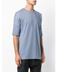 hellblaues T-Shirt mit einem Rundhalsausschnitt von Nike