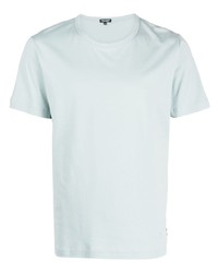 hellblaues T-Shirt mit einem Rundhalsausschnitt von Ron Dorff