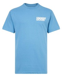 hellblaues T-Shirt mit einem Rundhalsausschnitt von Stadium Goods