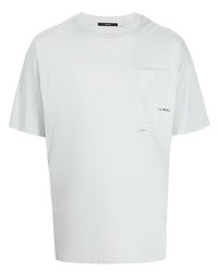 hellblaues T-Shirt mit einem Rundhalsausschnitt von Stampd