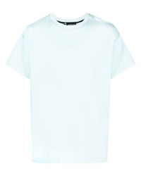hellblaues T-Shirt mit einem Rundhalsausschnitt von Styland