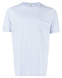 hellblaues T-Shirt mit einem Rundhalsausschnitt von Zadig & Voltaire
