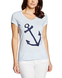 hellblaues T-shirt von GANT