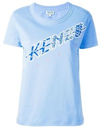 hellblaues T-shirt von Kenzo