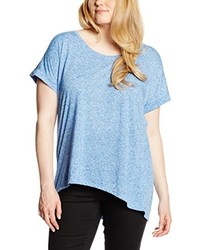 hellblaues T-shirt von New Look Curves