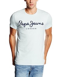 hellblaues T-shirt von Pepe Jeans