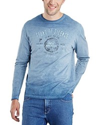 hellblaues T-shirt von Pioneer