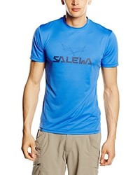 hellblaues T-shirt von Salewa