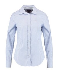 hellblaues vertikal gestreiftes Businesshemd von GANT