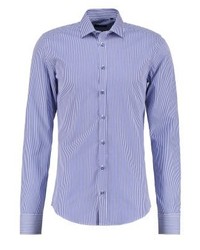 hellblaues vertikal gestreiftes Businesshemd von Sand Copenhagen