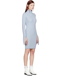 hellblaues Wollkleid von Jacquemus