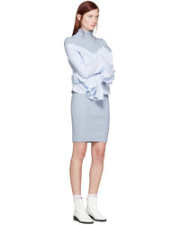 hellblaues Wollkleid von Jacquemus