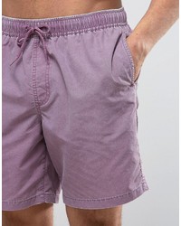 hellviolette Badeshorts von Asos