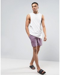 hellviolette Badeshorts von Asos