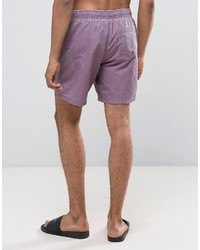 hellviolette Badeshorts von Asos