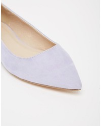 hellviolette Ballerinas von Asos