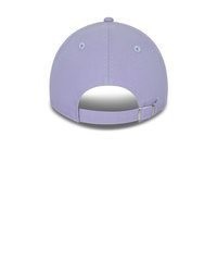 hellviolette Baseballkappe von New Era