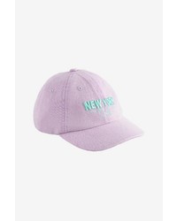 hellviolette Baseballkappe von NEXT