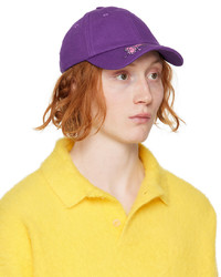 hellviolette Baseballkappe von Jacquemus