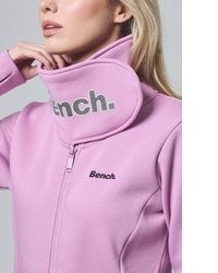 hellviolette bedruckte Jacke von Bench