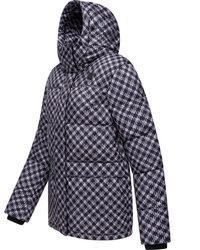 hellviolette bedruckte Jacke von Ragwear