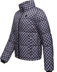 hellviolette bedruckte Jacke von Ragwear