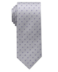 hellviolette bedruckte Krawatte von Eterna