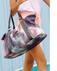 hellviolette bedruckte Taschen von Venice Beach