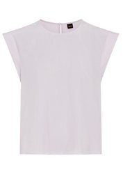 hellviolette Bluse von BOSS ORANGE