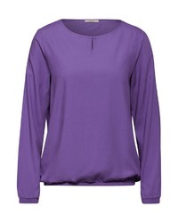 hellviolette Bluse von Cecil