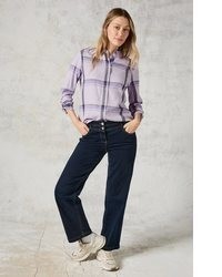 hellviolette Bluse von Cecil