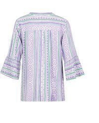hellviolette Bluse von Sublevel