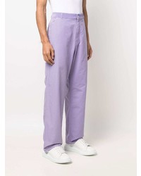 hellviolette Chinohose von Kenzo