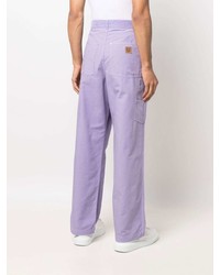 hellviolette Chinohose von Kenzo